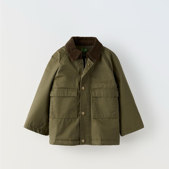 Waxed finish parka field jacket - Picture 5 of 5